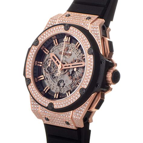 hublot king power gold diamonds|Hublot King Power .